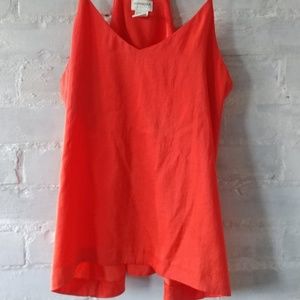 Red Silky Tank